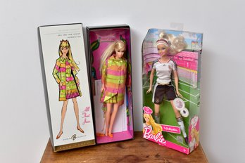 All That Jazz Barbie Collector's Request Doll And German Women's National Soccer Team Barbie