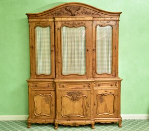 Country French China Cabinet