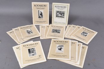 Collection Of Eighteen Kodakery Magazines For Amateur Photographers