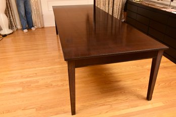 Galimberti Nino Finely Crafted Tobacco Finished Walnut Dining Table - Made In Italy