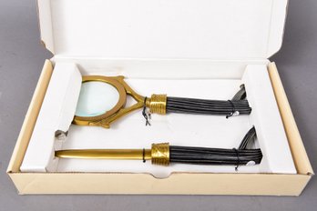 Neiman Marcus Magnifying Glass And Letter Opener