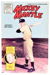 1991 Magnum Comics Mickey Mantle Number One Fantastic First Issue Baseball Comic
