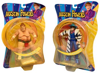 NEW! Pair Of Austin Powers Figurines