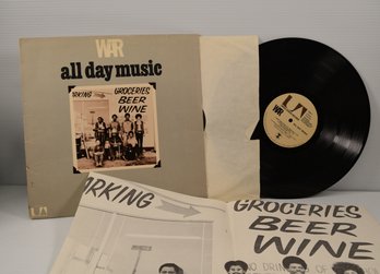 War - All Day Music On United Artists Records With Poster Insert