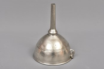 Match Handmade In Italy Pewter Wine Funnel  (Retail $200 )