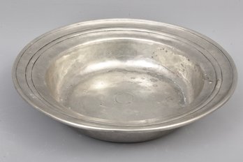 Match Handmade In Italy Pewter Rimmed Bowl