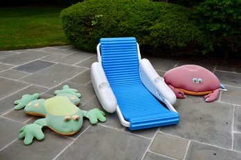 Swimline SunChaser Eva Float Luxury Lounger And Pool Toys