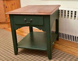 Ethan Allen One Drawer Side Table