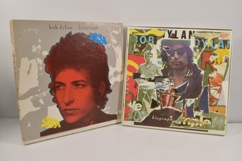 Bob Dylan - Biograph Deluxe 5 Album Box Set With 30-plus Page Historical Booklet On Columbia Records