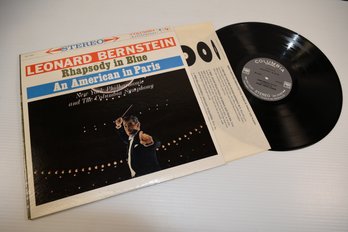 Leonard Bernstein - Gershwin's Rhapsody In Blue And An American In Paris On Columbia Masterworks Records