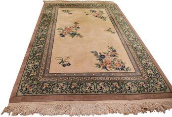 Chinese Hand Woven Wool Area Rug