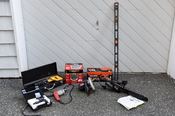 Collection Of Tools - Remington Electric Chain Saw, Black & Decker Dragster Belt Sander And More