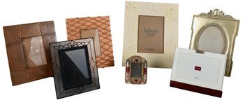 Collection Of Seven Assorted Decorative Photo Frames