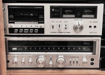 Electronic Components BY Sansui - Stereo Cassette Deck And Dual Stereo Cassette Deck