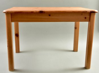 Pine Wood Side Table