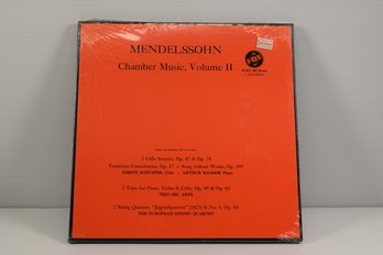 Sealed Mendelssohn - Chamber Music Volume II Triple Album Box Set On Vox Records