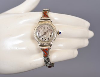 Antique Art Deco Premo Wc Co. 14K Gold Filled Watch