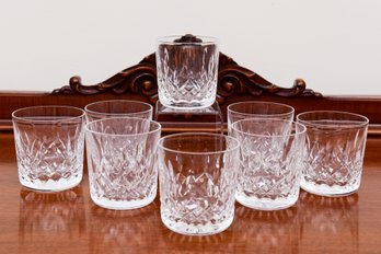 Set Of Eight Waterford Lismore Whiskey Tumblers