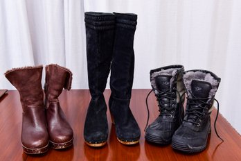 Collection Of Size 9 Ugg Boots - Rosabella, Lynnea II And Adirondack