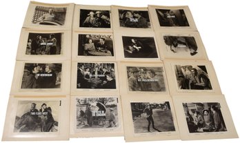 Collection Of 12 Vintage Movie Stills - Burt Lancaster, Gregory Peck, Anthony Quinn And More