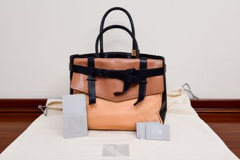 Reed Krakoff Burnished Boxer Leather Tote (RETAIL $1,090)