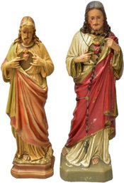 Pair Of Religious Statues
