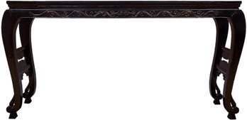 Randy Rose Importer Antique Chinese Lacquered Console Table (RETAIL $10,000)