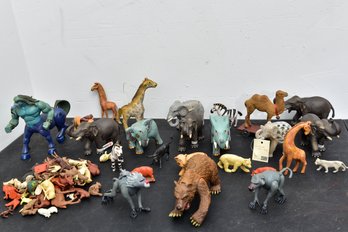 Collection Of Animal Figurines And More