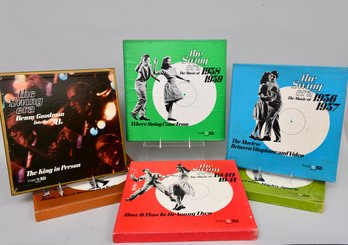 Collection Of Five Time-Life 'The Swing Era' Vinyl Records (1936-1944)