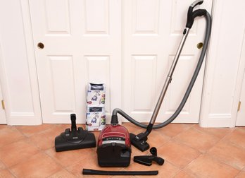 Miele Complete C3 HomeCare PowerLine Canister Vacuum Cleaner (Model No. SGFEO) With Accessories