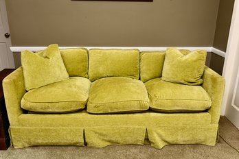 Upholstered Three Cushion Sofa Bed Made By Sleepable Sofas, Inc.