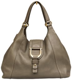 GUCCI Greenwich Leather Hobo Shoulder Bag - Made In Italy