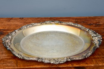 Baroque By Wallace Silver-plated Serving Platter