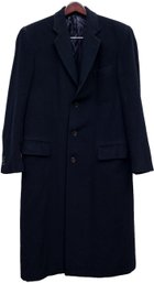 Armani Collezioni By Giorgio Armani Wool And Cashmere Overcoat (size 42R)