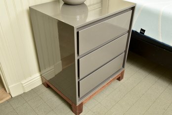 Lillian August Bergamo Side Table With Three Drawers