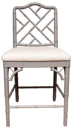 Ballard Design Dayna Cushioned Counter Height Stool (RETAIL $599)