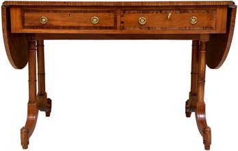 Antique Regency Rosewood Writing Table (RETAIL $4,000)