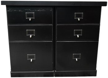 Ballard Design Six Drawer Dual File Cabinet