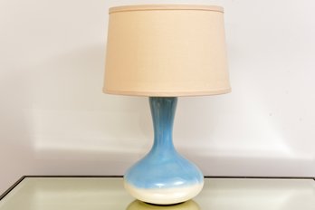 Ceramic Vase Table Lamp With Linen Shade