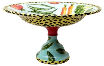 Droll Designs Vegetable Themed Compote