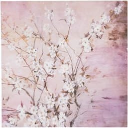 Z Gallerie White Orchard Canvas Print