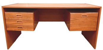 Vi-Ma Mobler Danish Mid-Century Modern Teak Desk