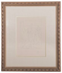 Pablo Picasso 'Nestors Tales Of The Trojan War' Etching Posthumous Restrike C. 1974 Collectors Guild With COA