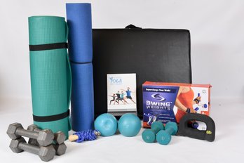 Exercise Gear - Yoga Mats, Beachbody 3 Week Yoga Retreat, Floor Mat, Weights And More