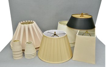 Collection Of Lamp Shades In Various Sizes