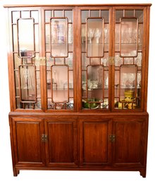 Original Charlotte Horstmann Hong Kong Rosewood China Cabinet