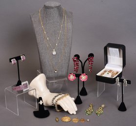 Collection Of Fancy Costume Jewelry