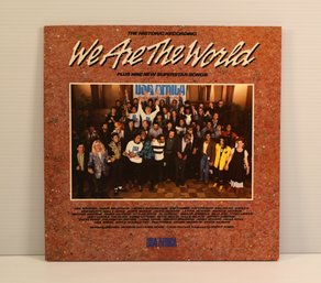USA For Africa - We Are The World With Gatefold On Columbia Records