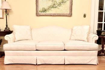 Lineage Home Furnishings Custom Made Three Cushion Upholstered Sofa