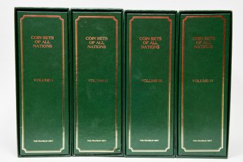 The Franklin Mint Coin Sets Of All Nations Volumes 1 - 4